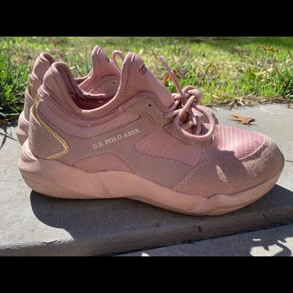 US POLO ASSN pink women’s shoes